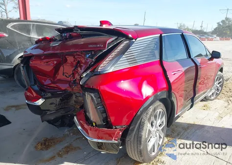 2025 Cadillac Optiq Luxury 2 Awd z USA, uszkodzony, nr VIN 3GYK3DMR9SS190998